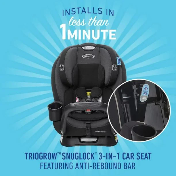 Graco - TrioGrow SnugLock 3-in-1 Convertible Car Seat - Image 4