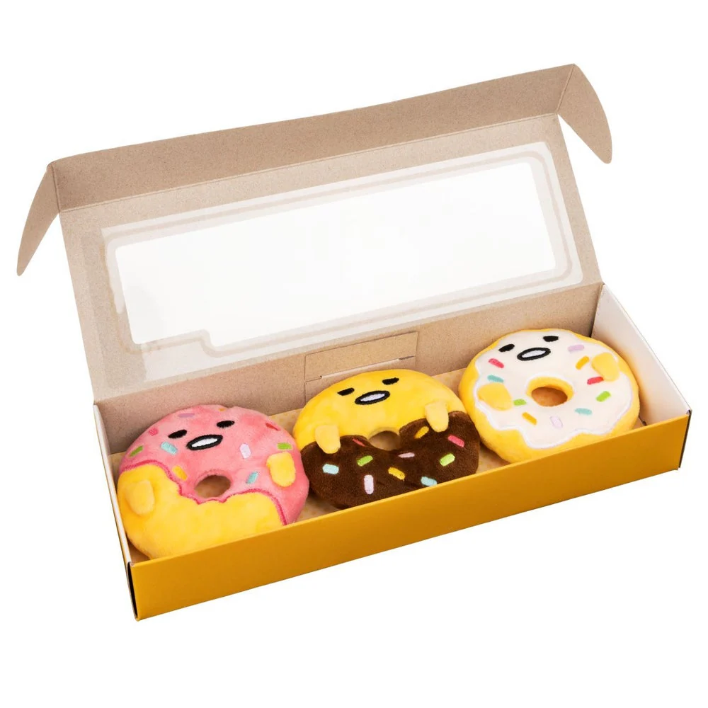 GUND - Gudetama - Donut Collector Set of 3 - 4.5" Plush Toy - Image 3