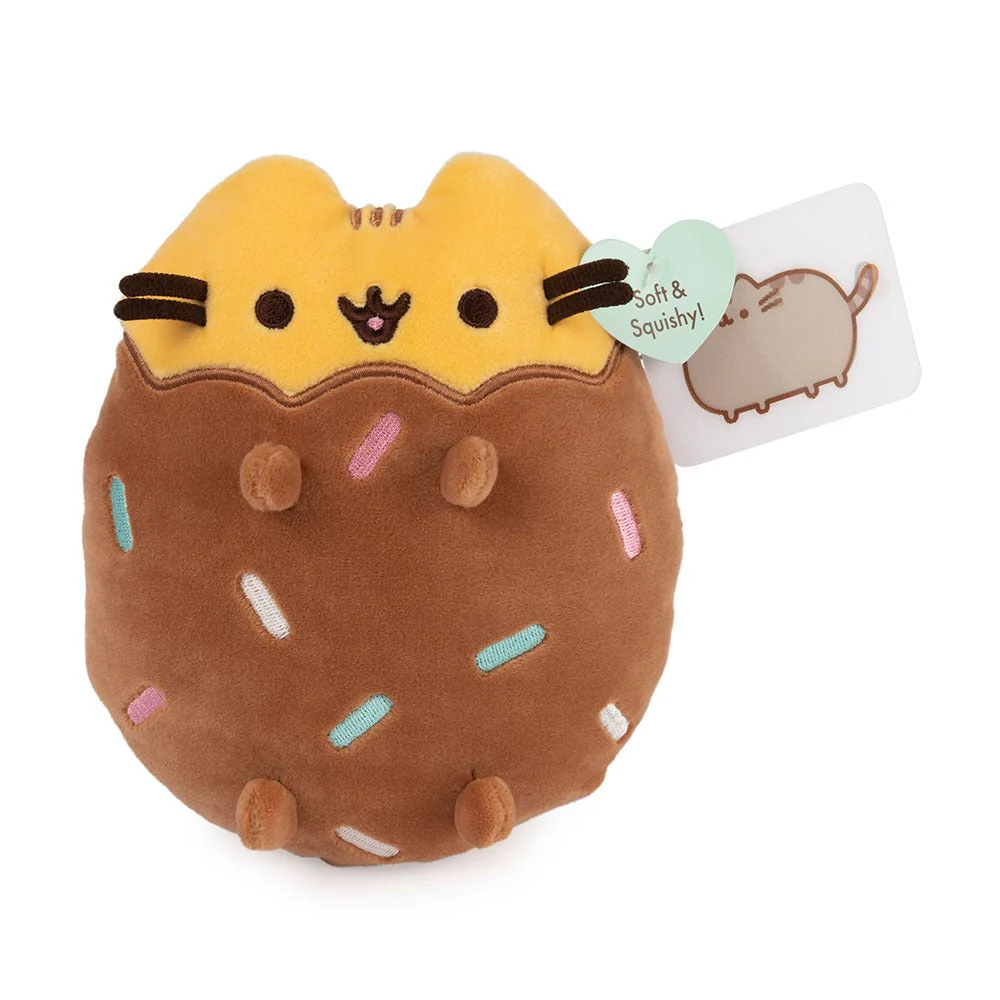 GUND - Pusheen - Chocolate Dipped Cookie Squisheen - 6" Plush Toy - Image 3