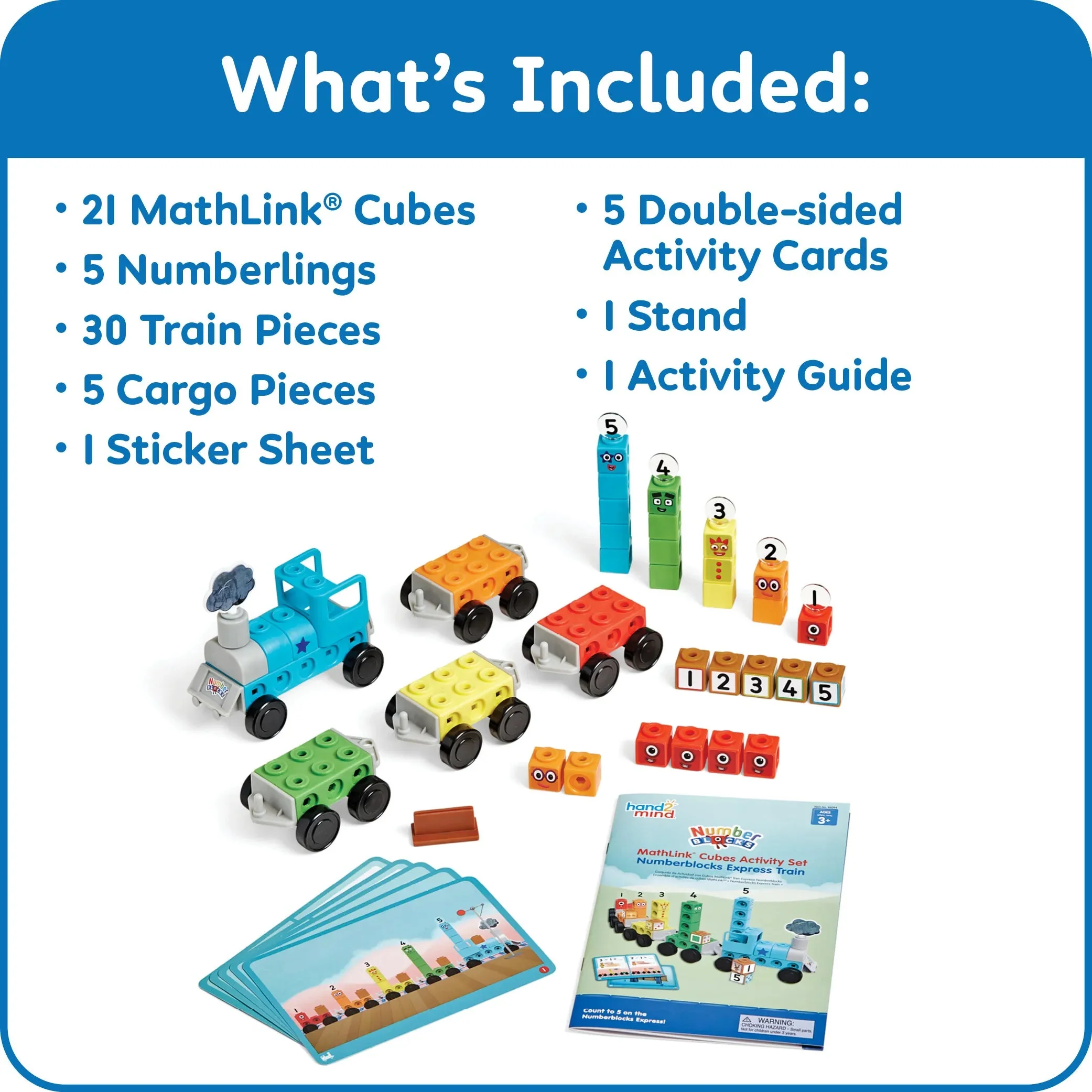 Hand2Mind - Numberblocks Express Train Activity Set - Image 6