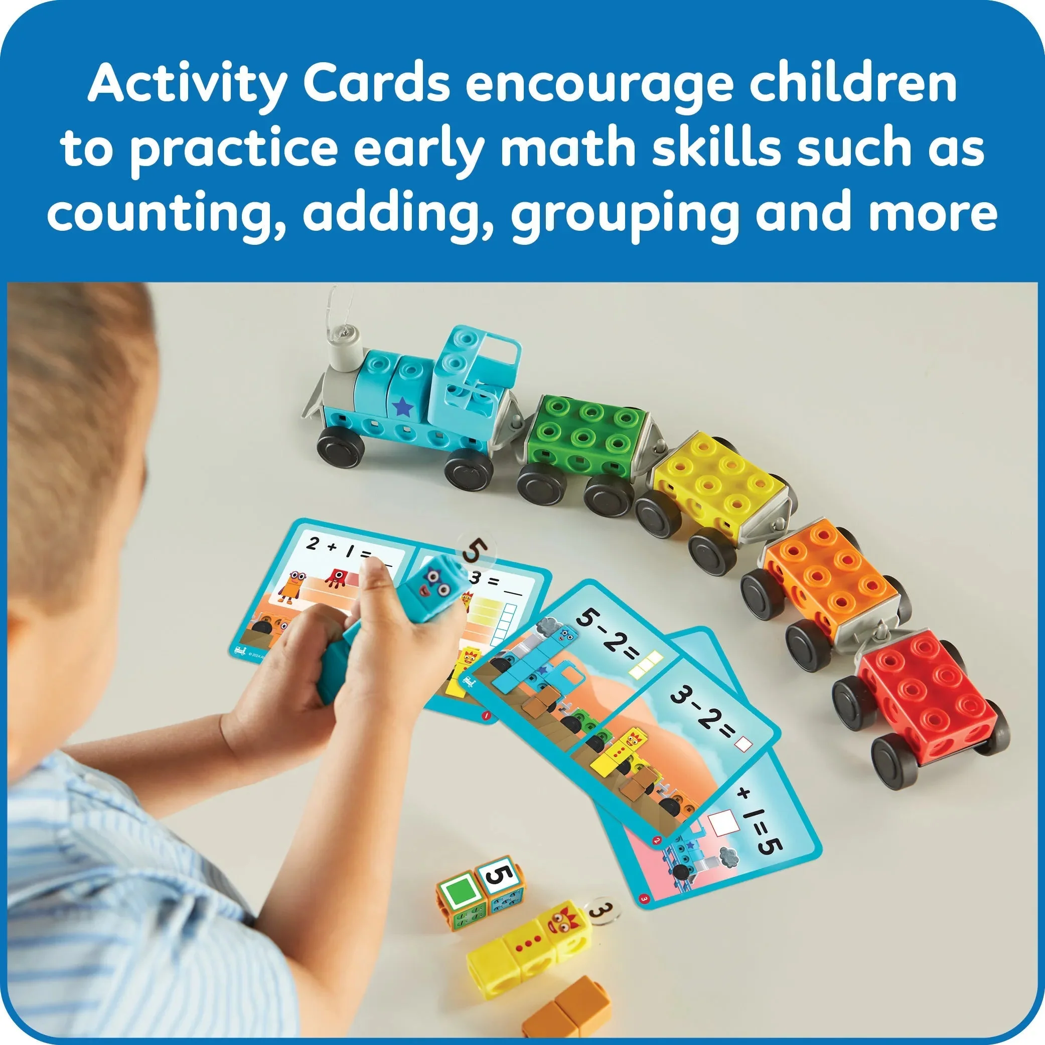 Hand2Mind - Numberblocks Express Train Activity Set - Image 7