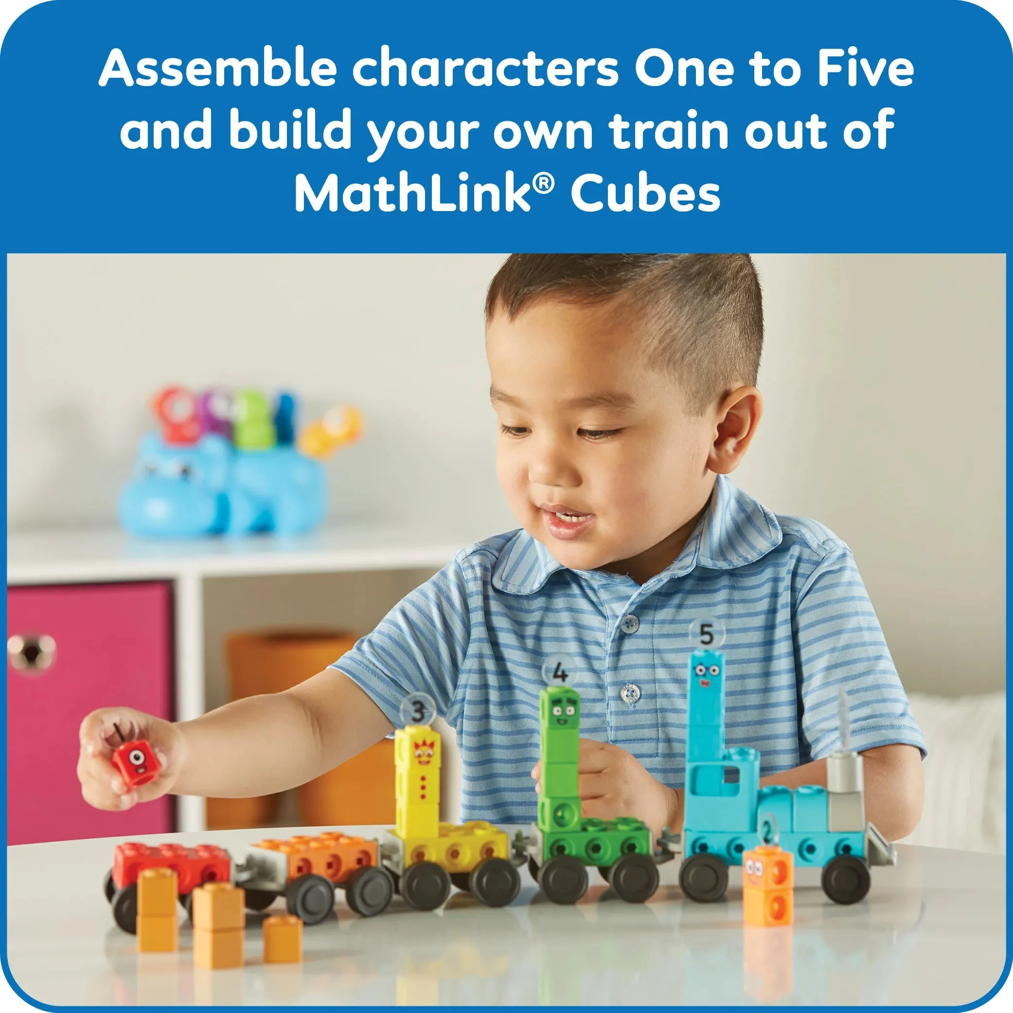 Hand2Mind - Numberblocks Express Train Activity Set - Image 8