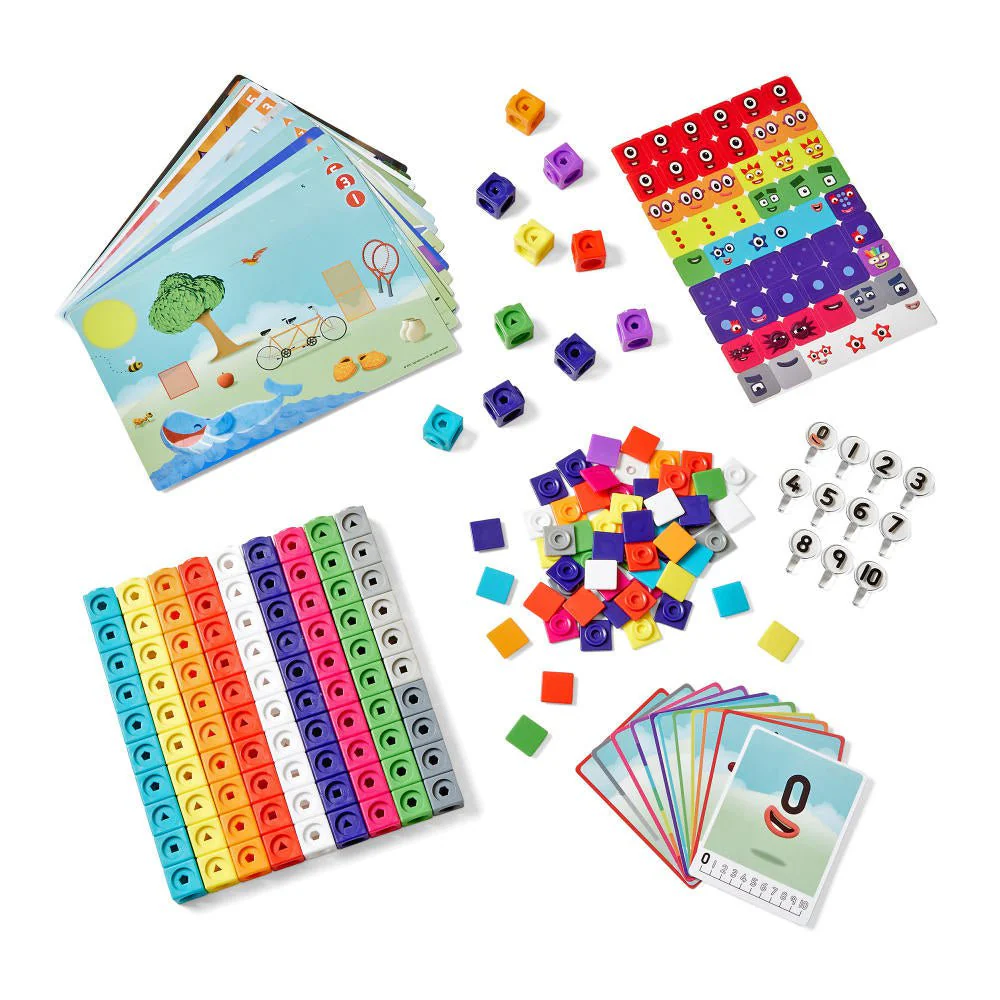 Hand2Mind - Numberblocks - Mathlink Cubes 1-10 Activity Set - Image 4