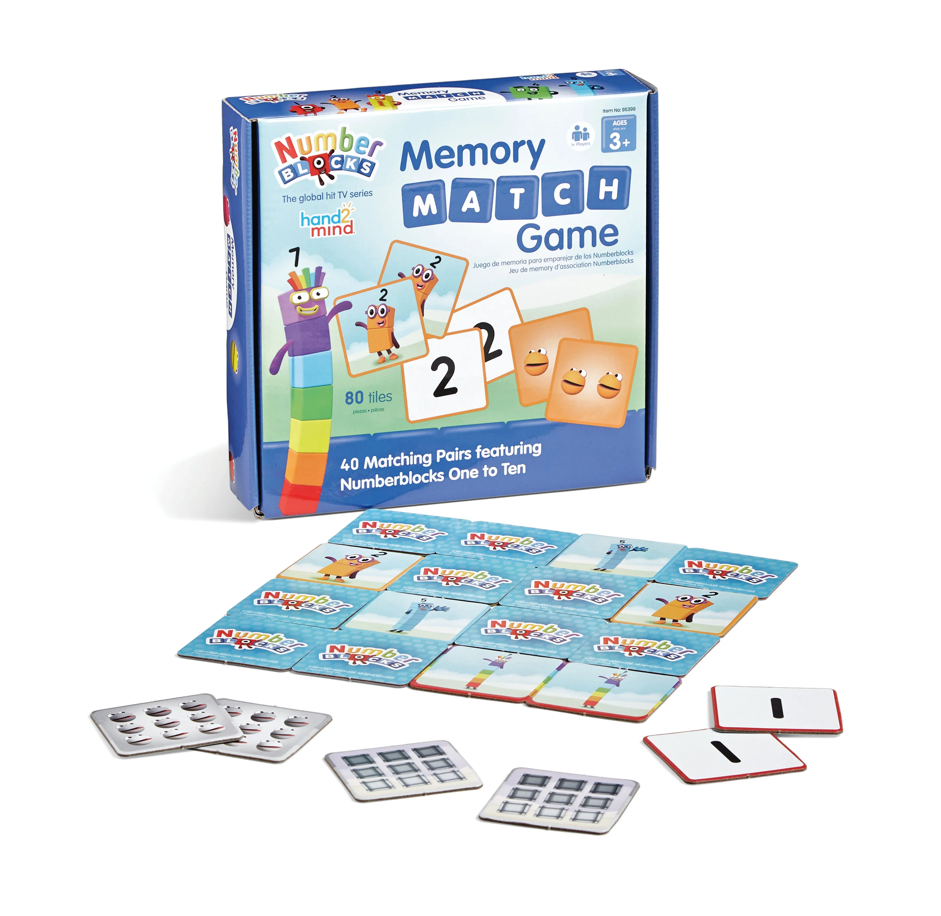 Hand2Mind - Numberblocks - Memory Match Game - Image 3