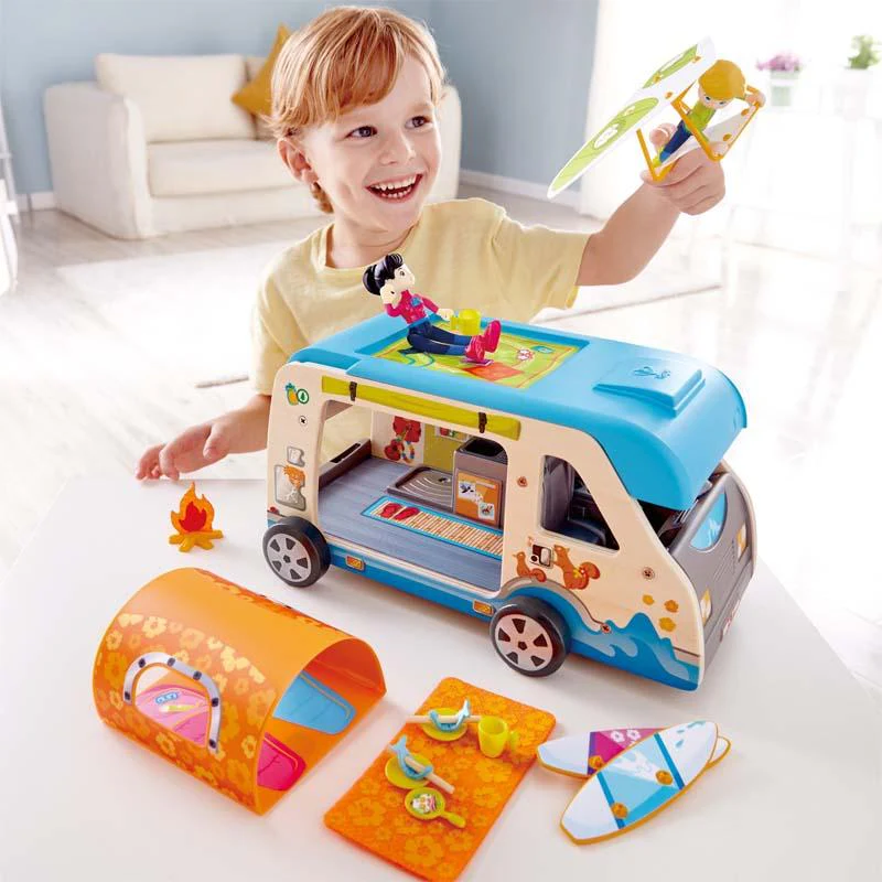 Hape - Adventure Van Toy - Image 2