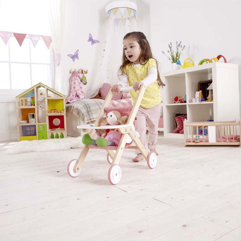 Hape - Baby Doll Stroller - Image 3