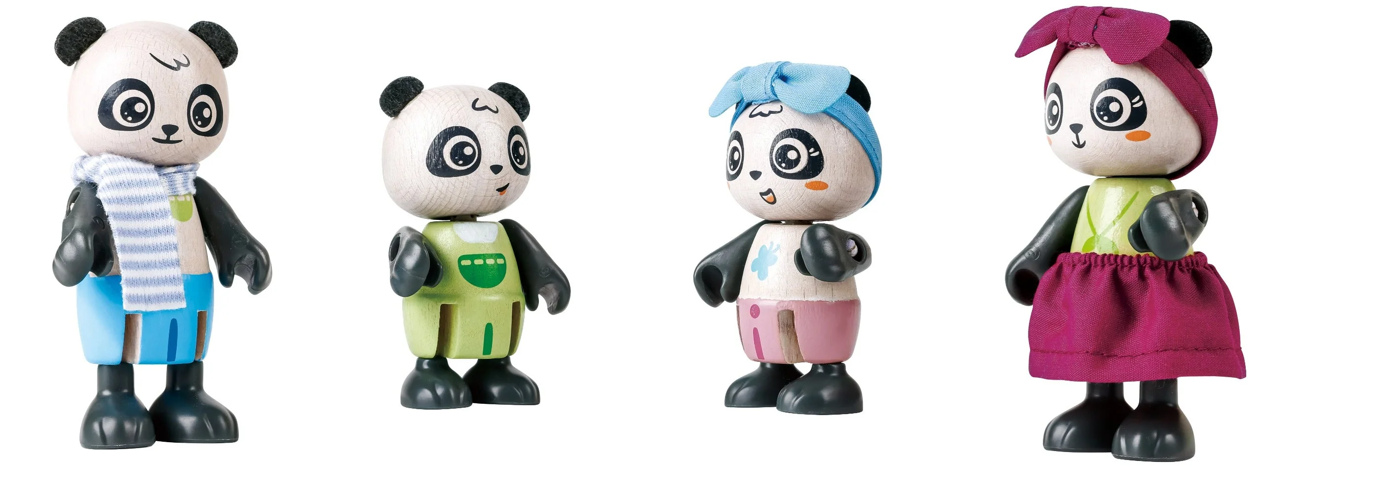 Hape - Bamboo House - Pandas - Image 3