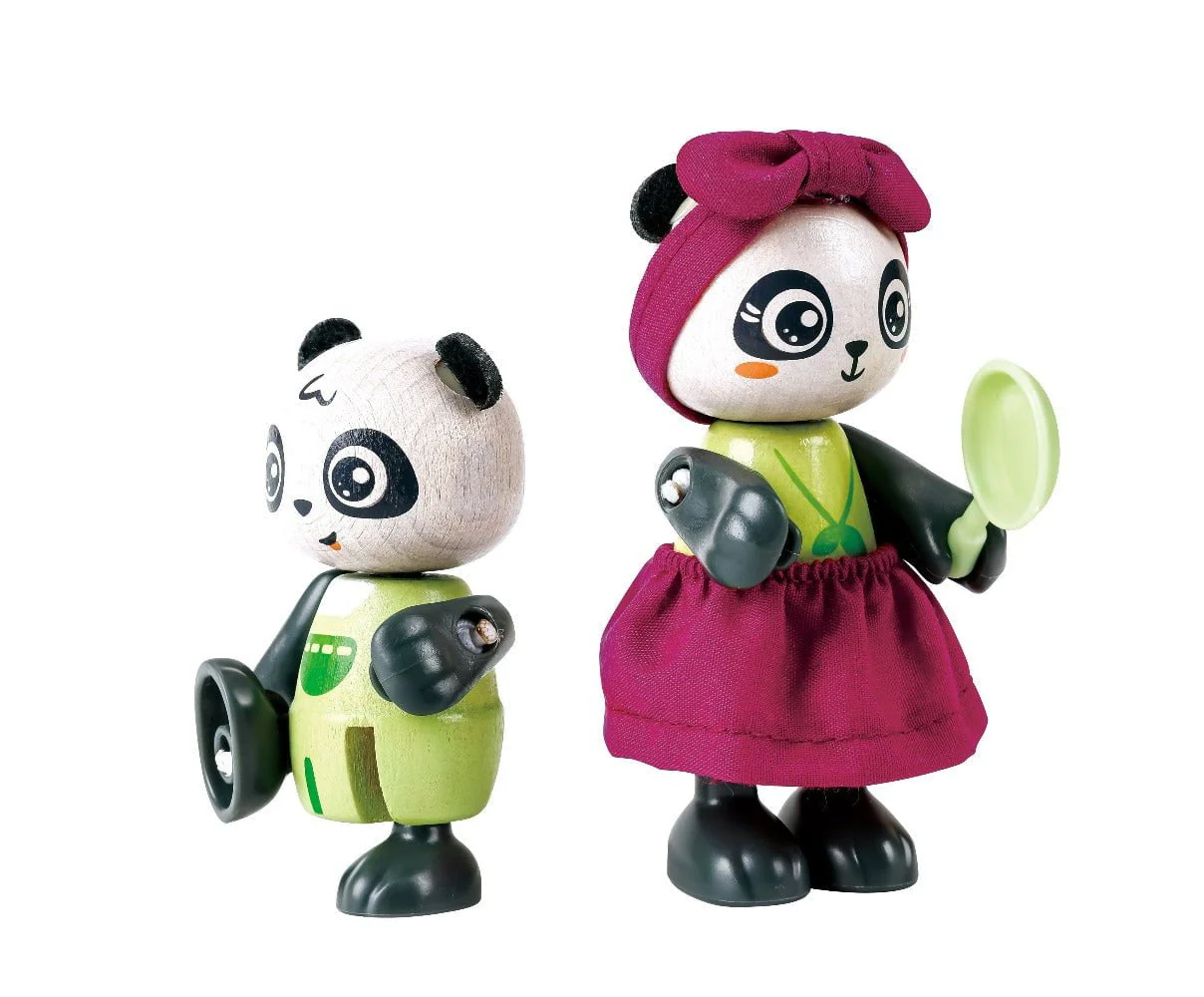 Hape - Bamboo House - Pandas - Image 5