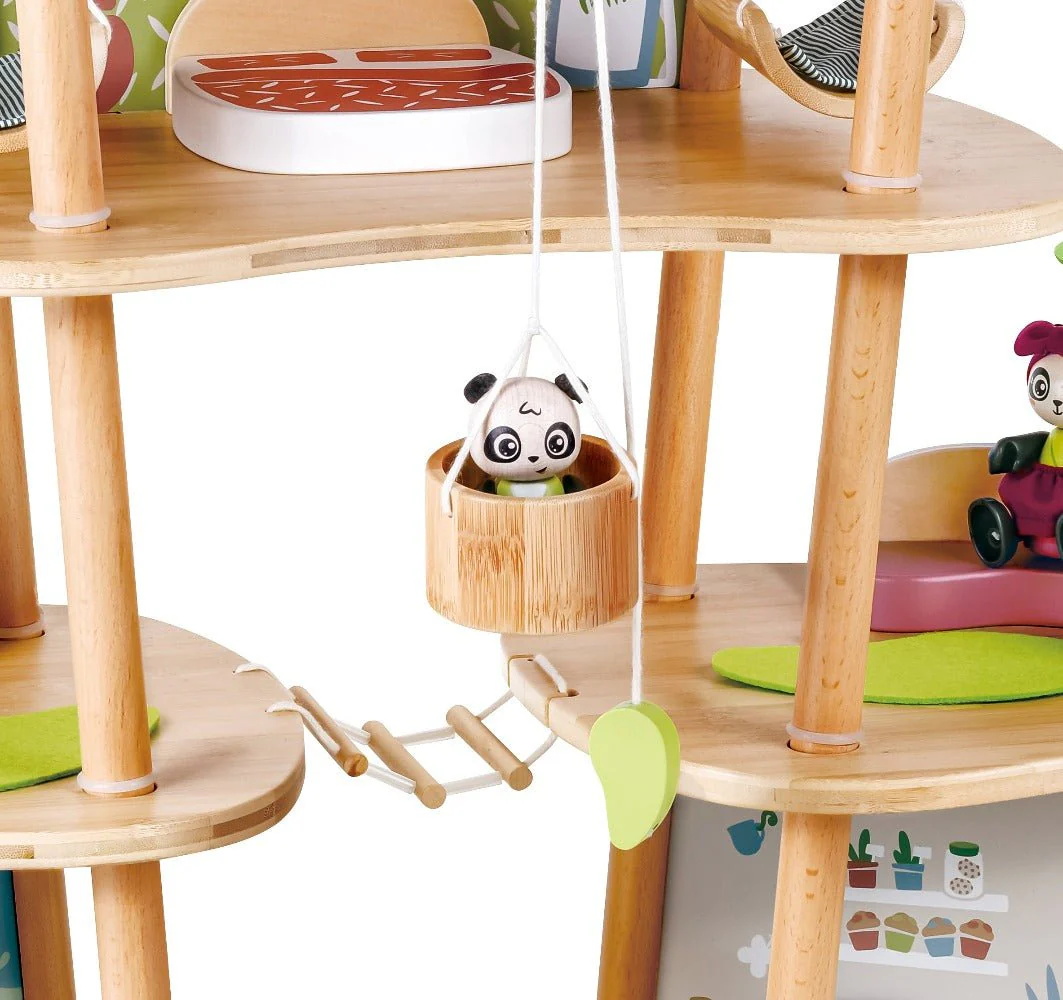Hape - Bamboo House - Pandas - Image 6