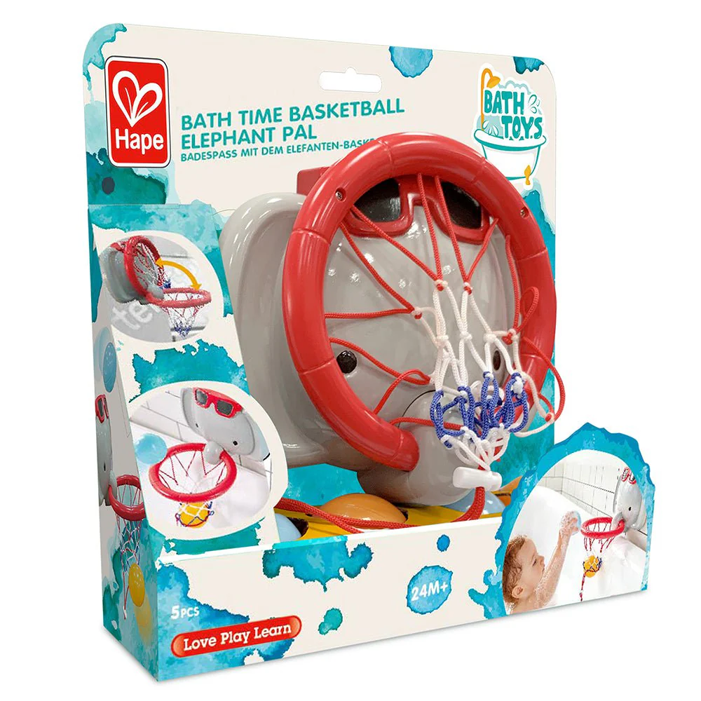 Hape - Bathtime Basketball Elephant Pal - Image 5