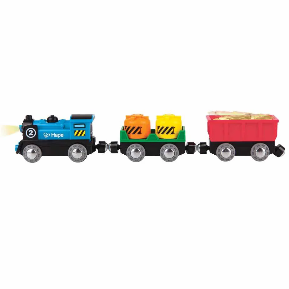 Hape - Battery Powered Rolling-Stock Set - Image 2