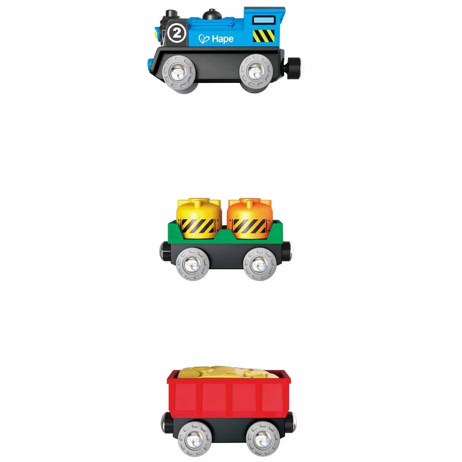 Hape - Battery Powered Rolling-Stock Set - Image 3