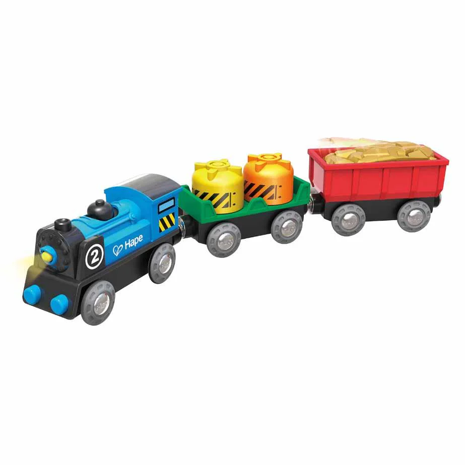 Hape - Battery Powered Rolling-Stock Set - Image 4