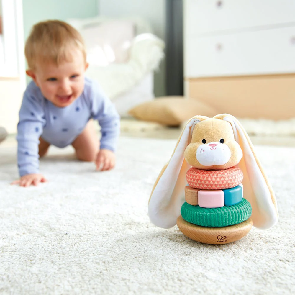 Hape - Bunny Stacker - Image 4