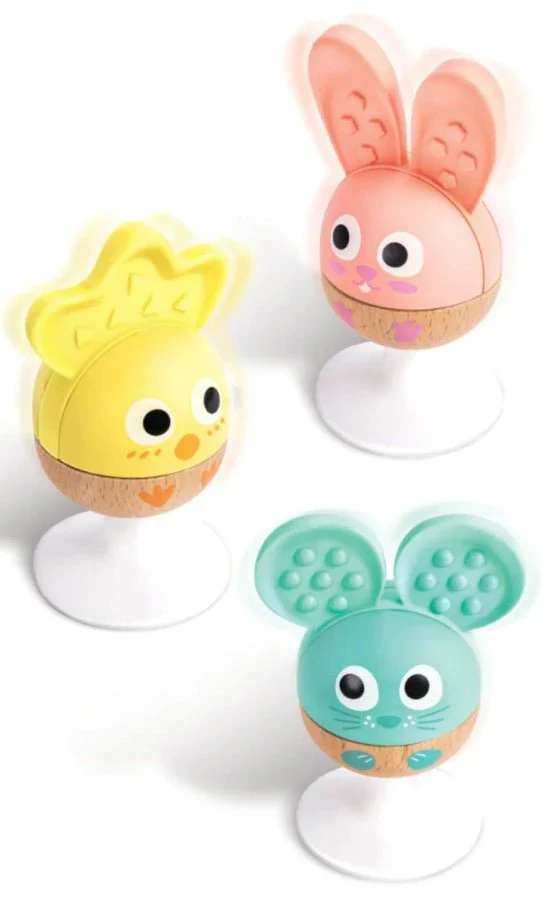 Hape - Cheery Critter Rattle Trio - Image 2