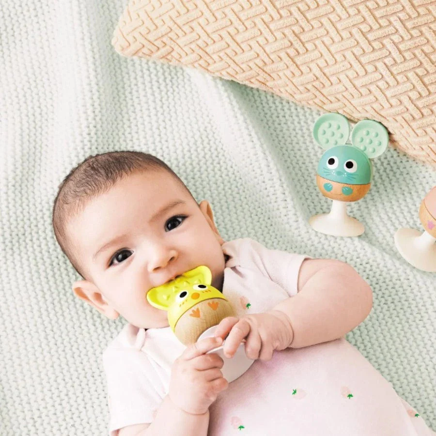 Hape - Cheery Critter Rattle Trio - Image 3