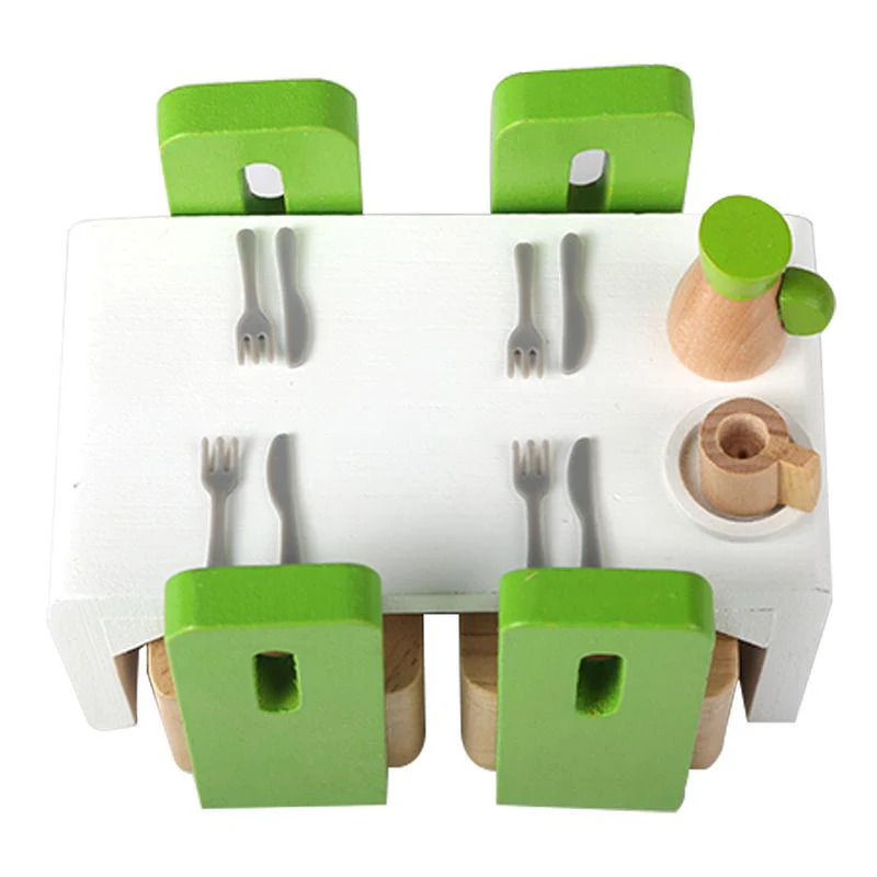 Hape - Dining Room Doll House Furniture - Image 2