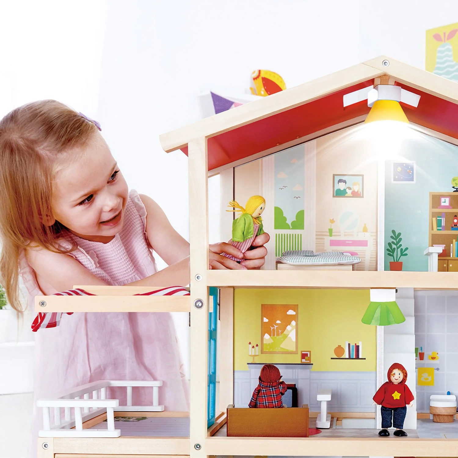 Hape - Doll Family Mansion - Image 6