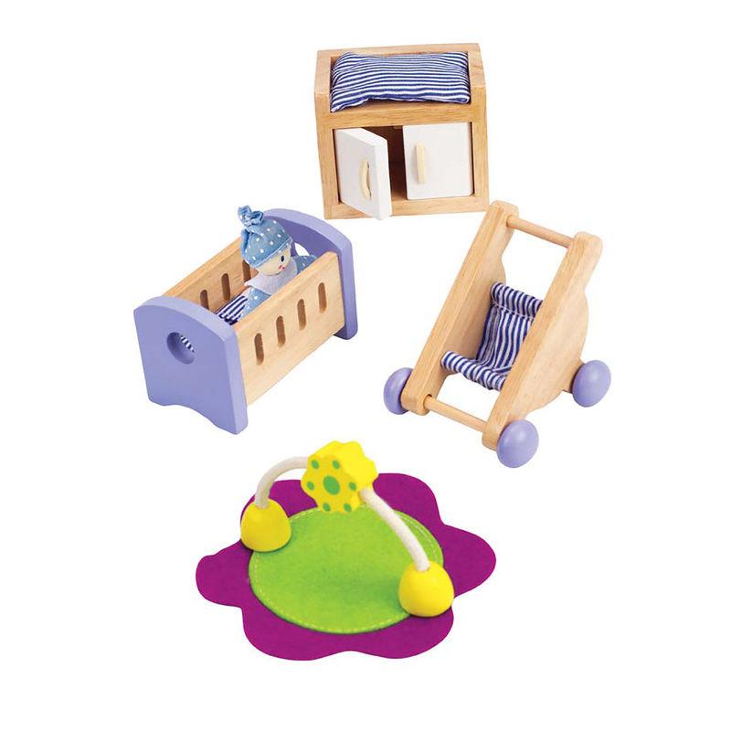Hape - Dollhouse Baby's Room Set - Image 5