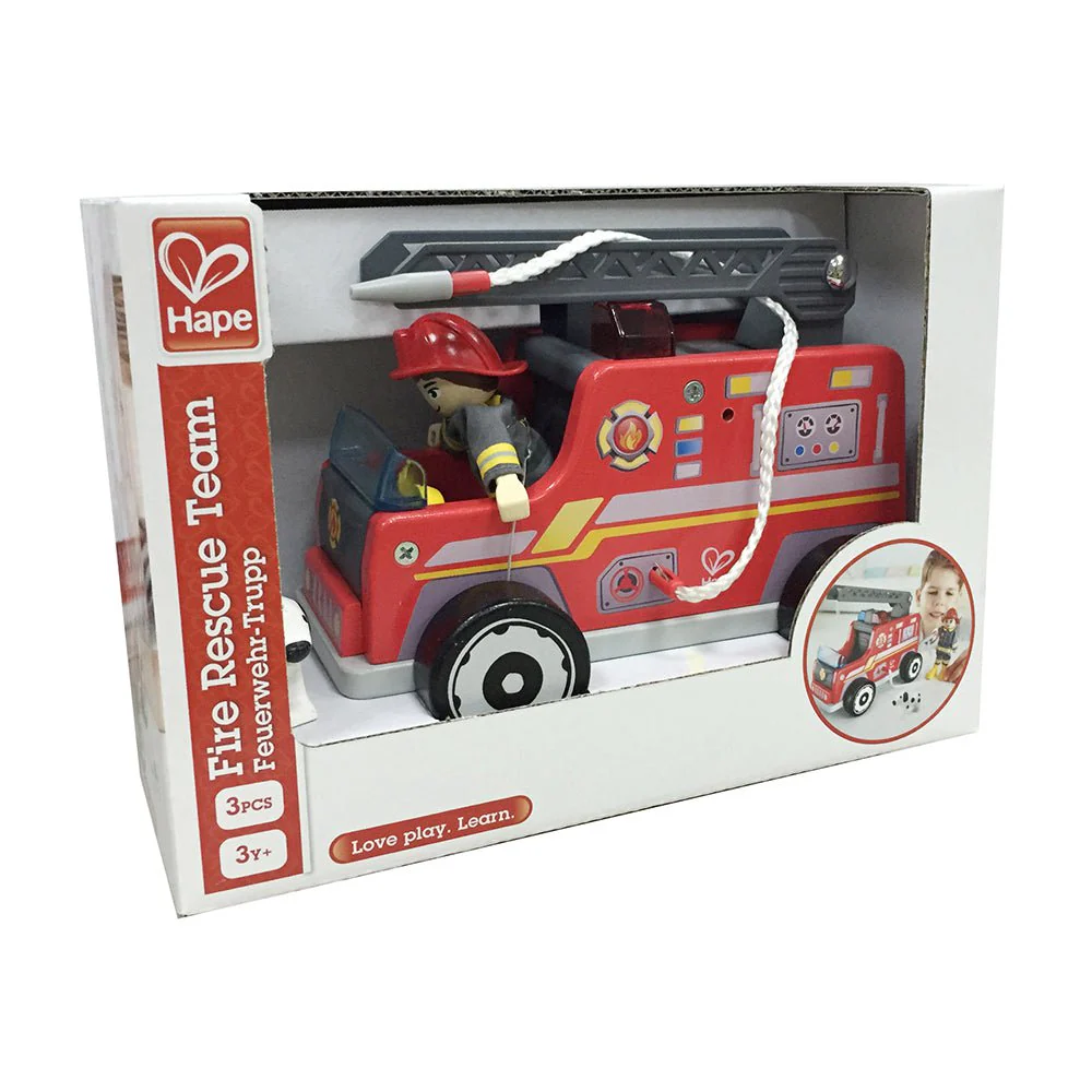 Hape - Fire Rescue Team - Fire Truck - Image 2