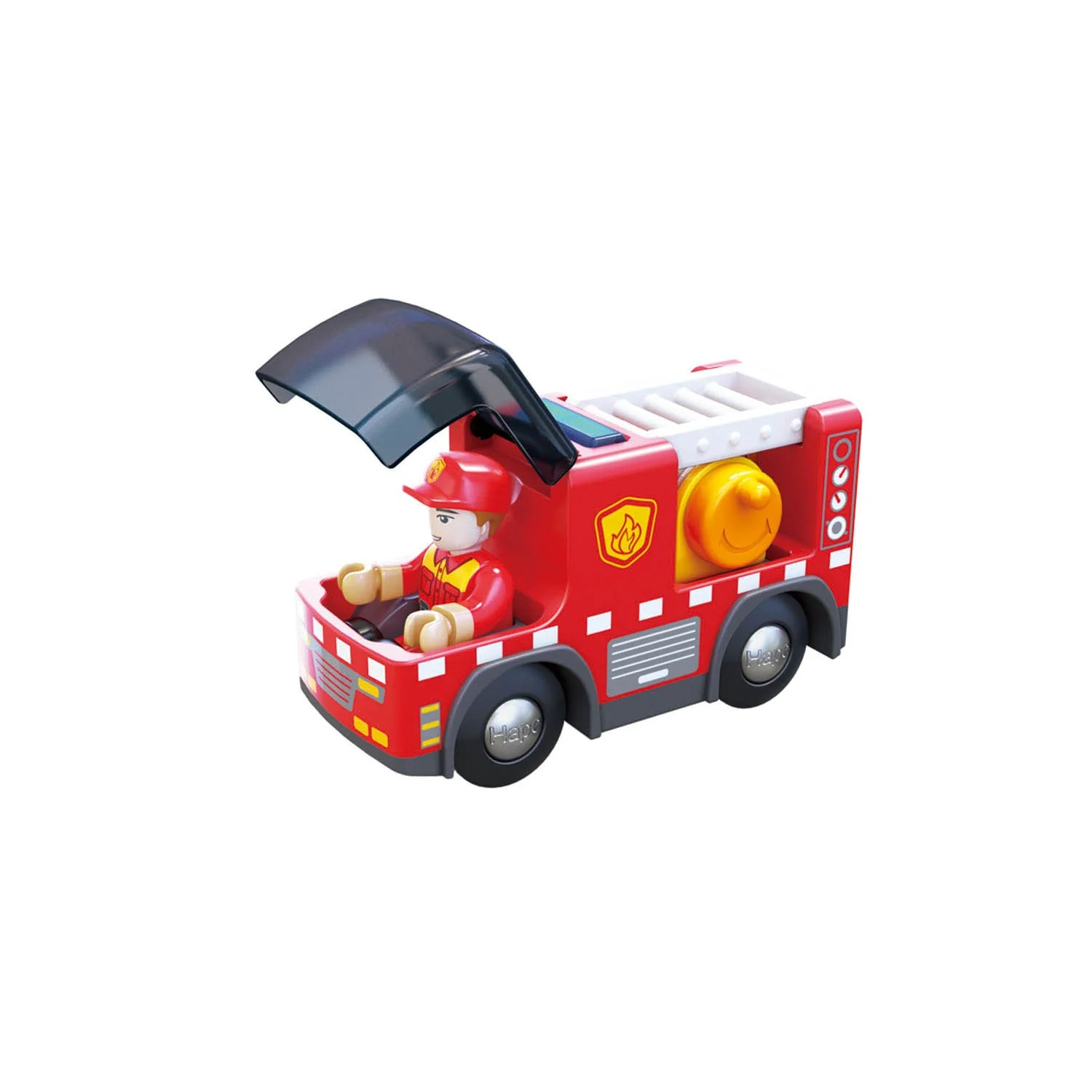 Hape - Fire Truck with Siren - Image 4