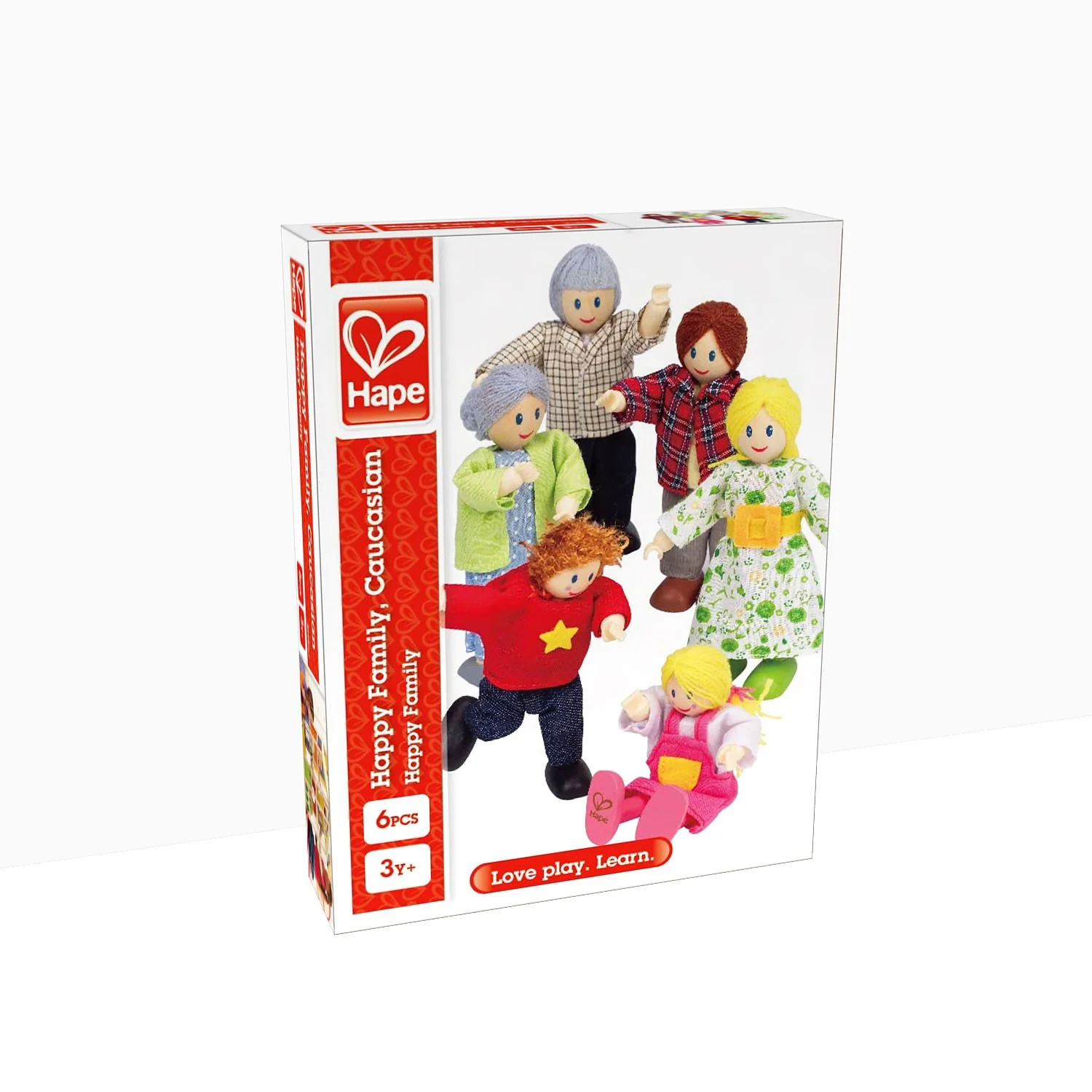 Hape - Happy Family Doll House Figures (Caucasian) - Image 6