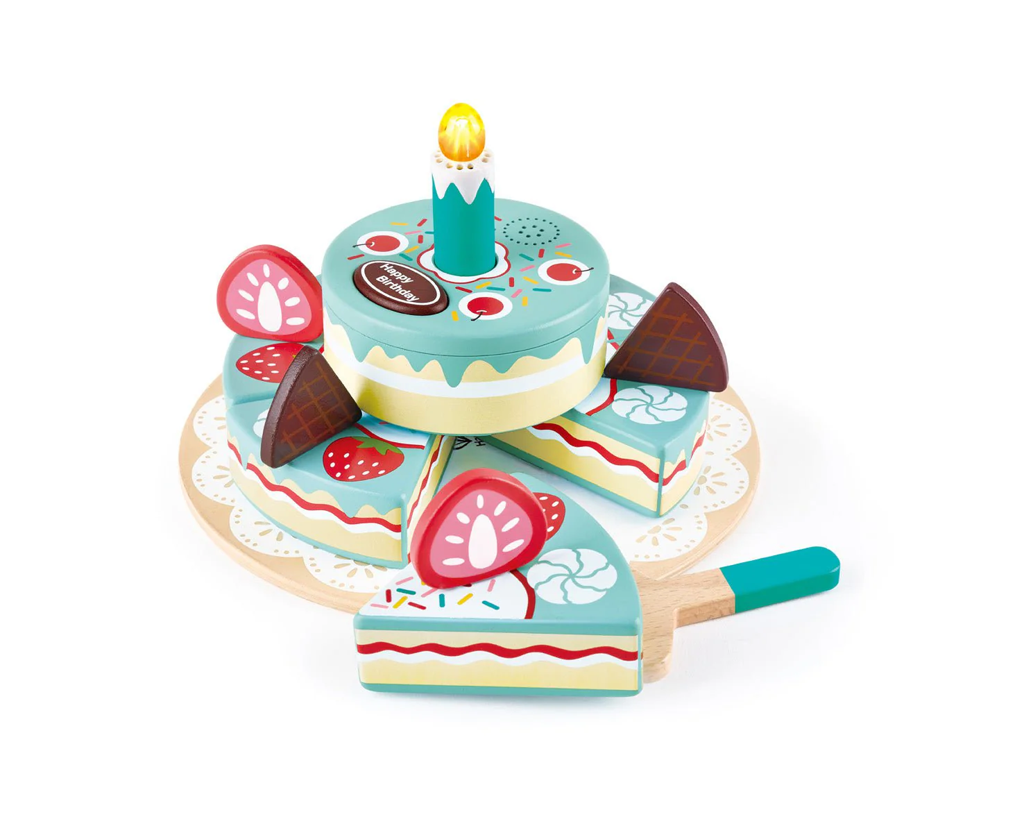 Hape - Interactive Happy Birthday Cake - Image 3