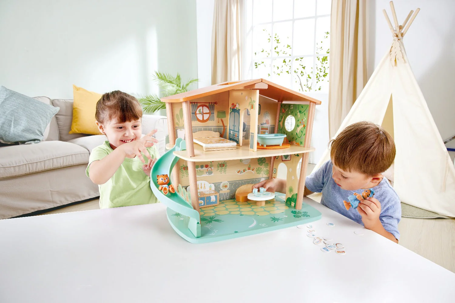 Hape - Jungle House - Tigers - Image 6