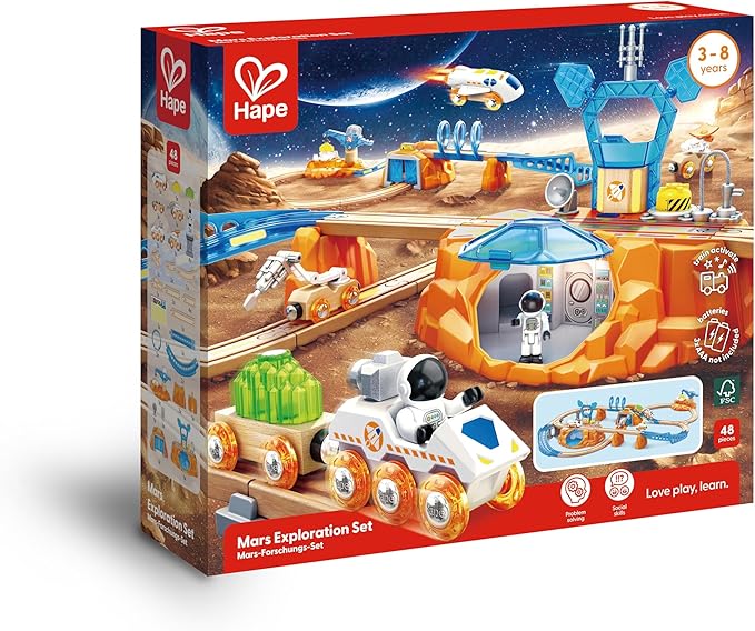 Hape - Mars Exploration Train Set Railway