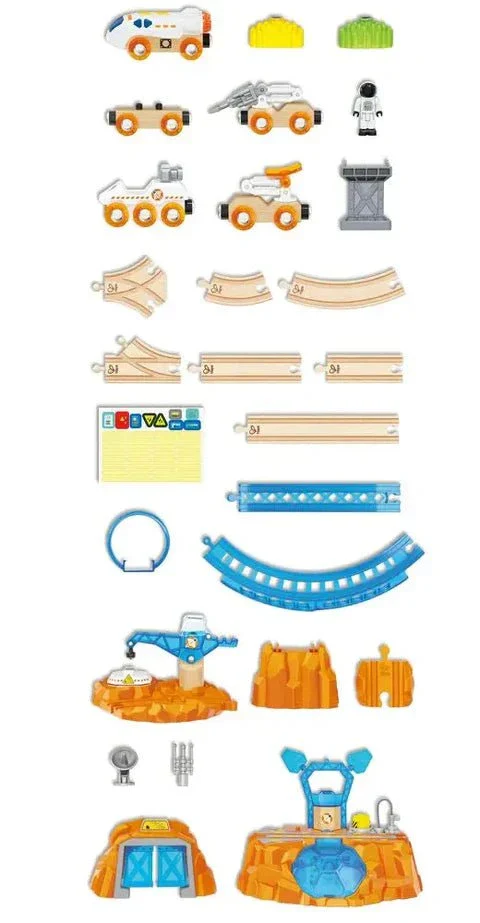 Hape - Mars Exploration Train Set Railway - Image 3
