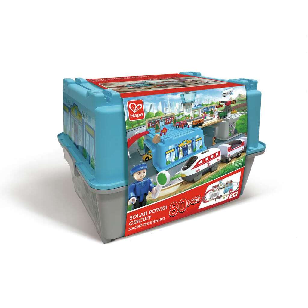 Hape - Mega Metropolis Train Bucket Set - Image 2