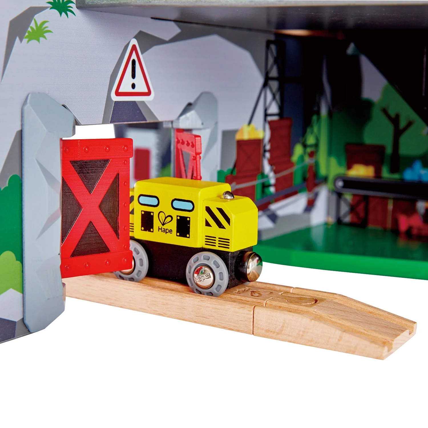Hape - Mighty Mountain Mine Premium Train Set - Image 5