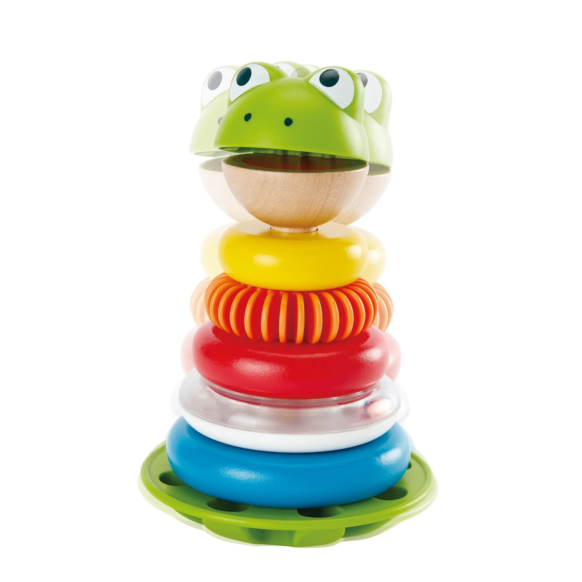 Hape - Mr Frog Stacking Rings - Image 3