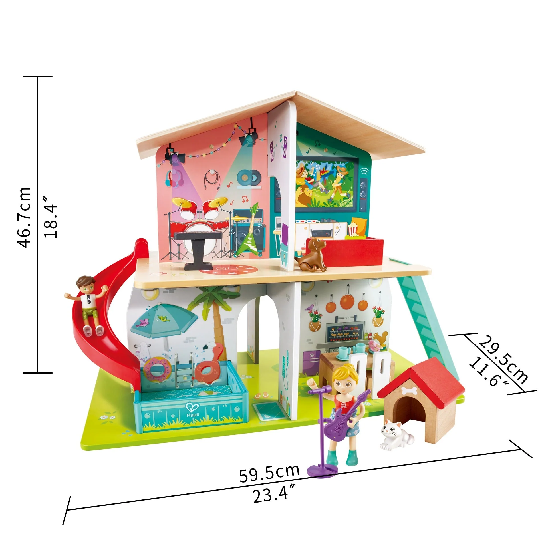 Hape - Musical Dollhouse - Image 3