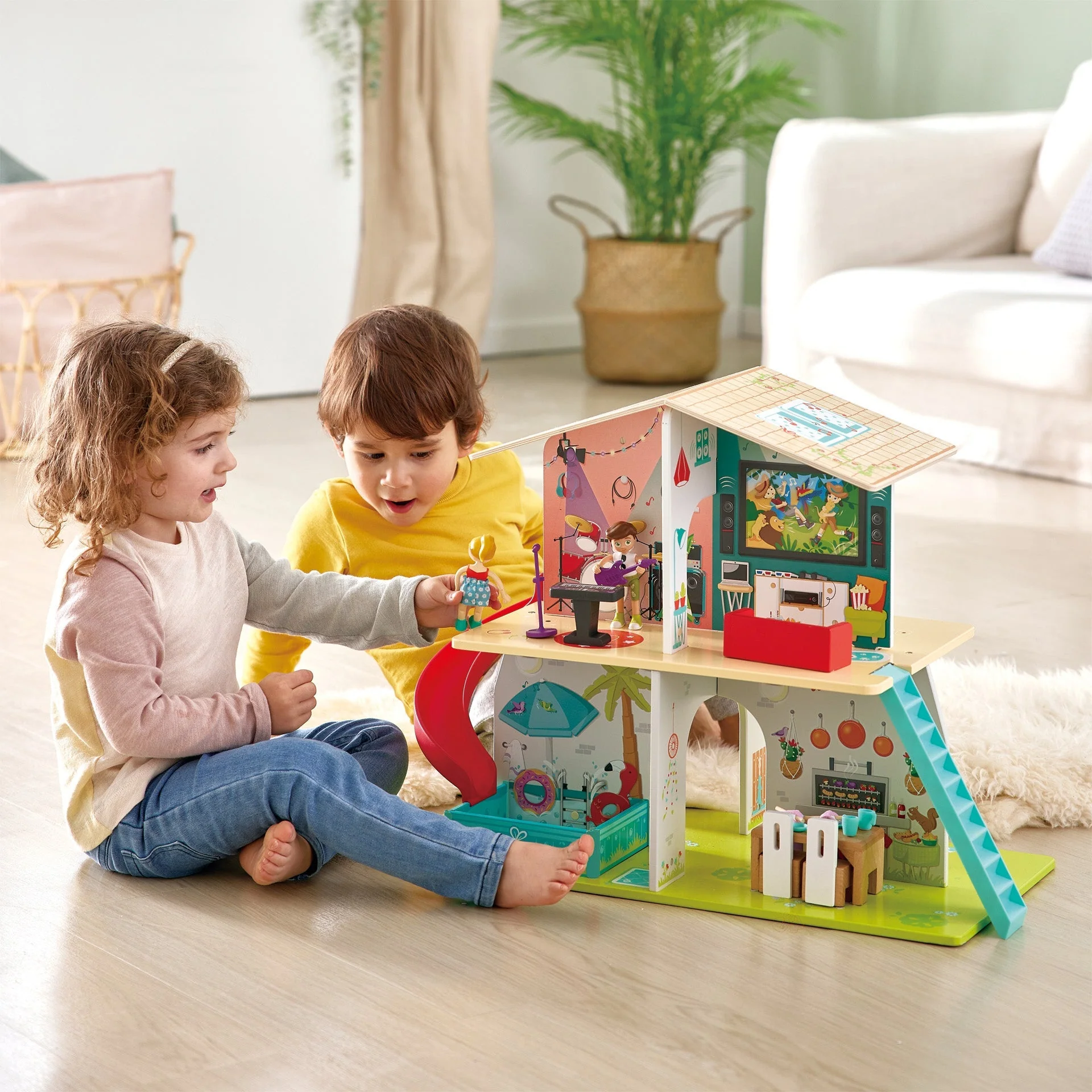 Hape - Musical Dollhouse - Image 8