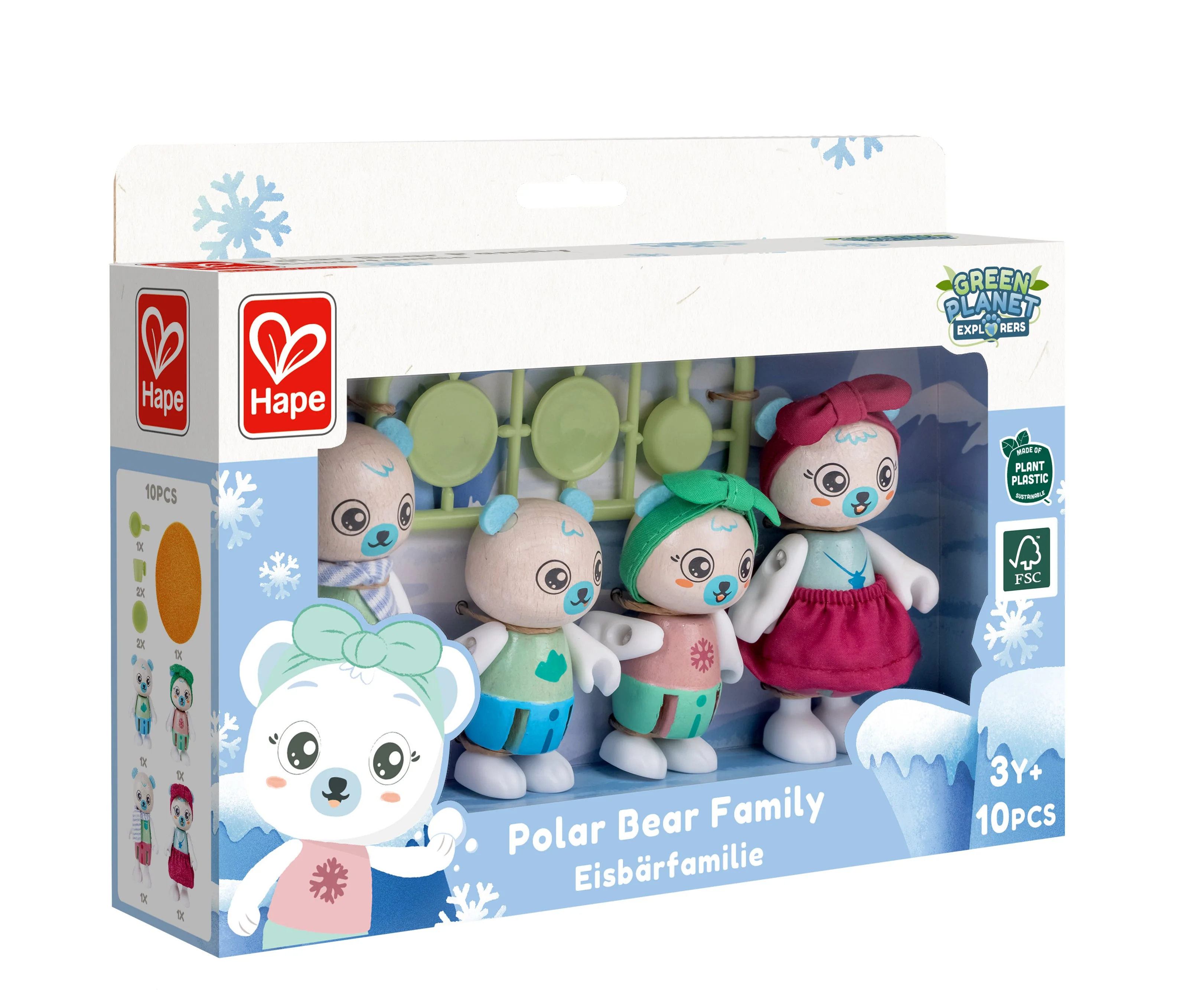Hape - Polar Bear Family - Image 5
