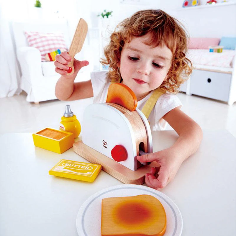 Hape - Pop Up Toaster Set - Image 2