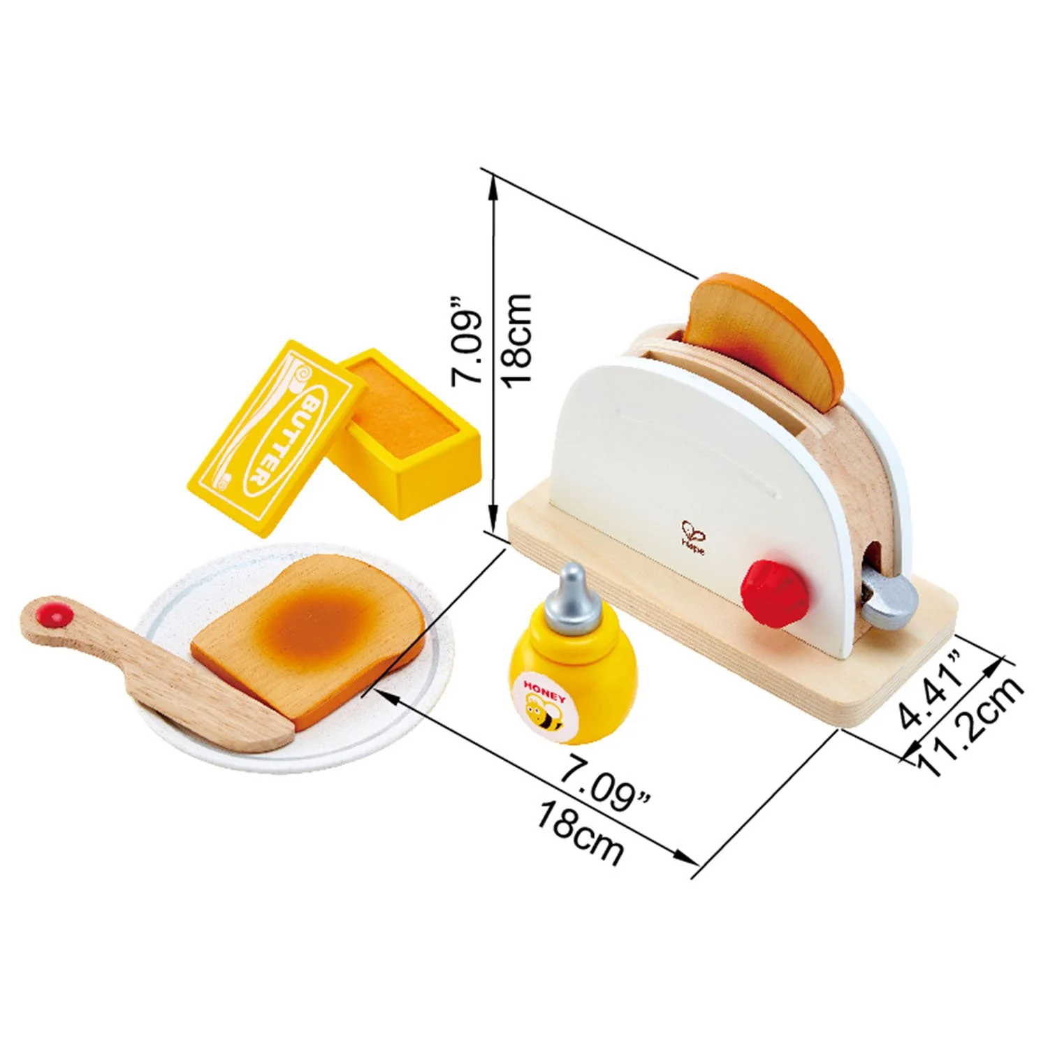 Hape - Pop Up Toaster Set - Image 5