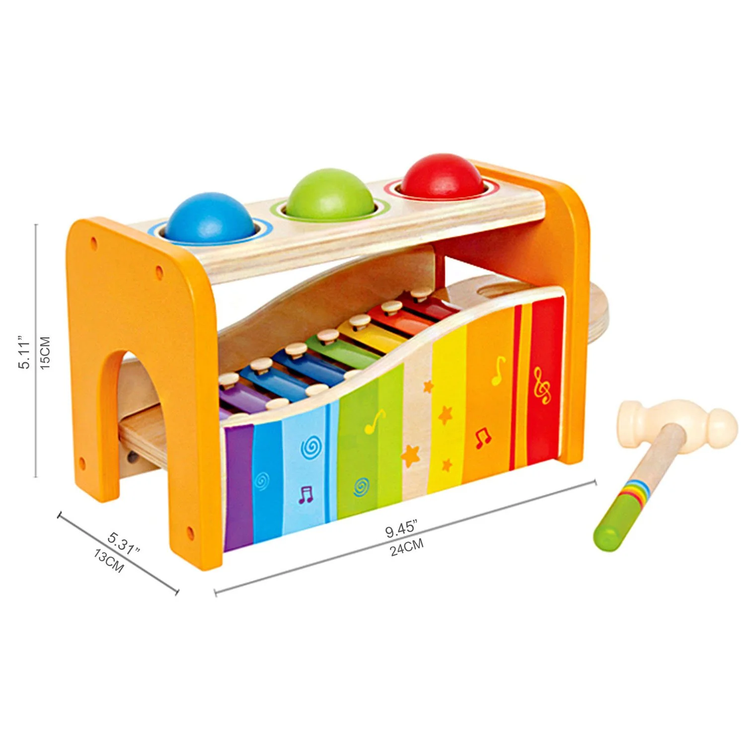 Hape - Pound and Tap Bench - Image 3
