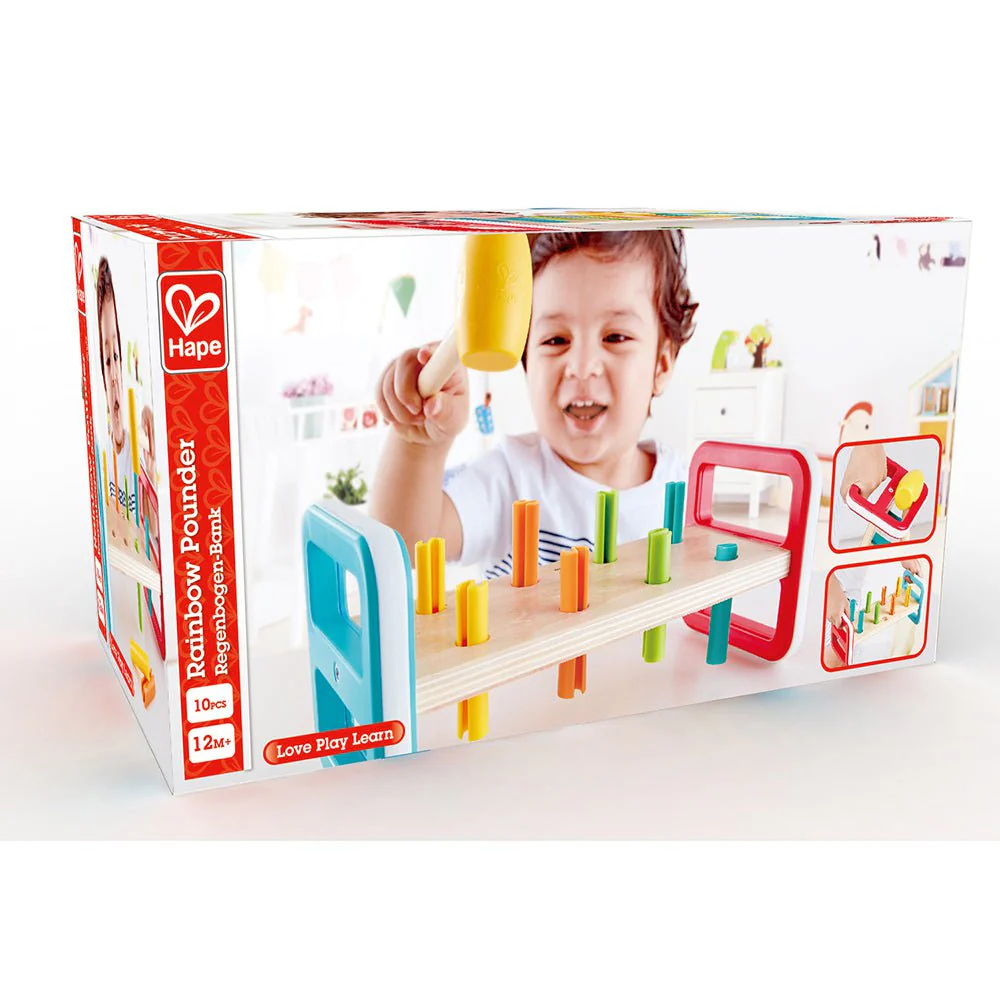 Hape - Rainbow Pounder - Image 2