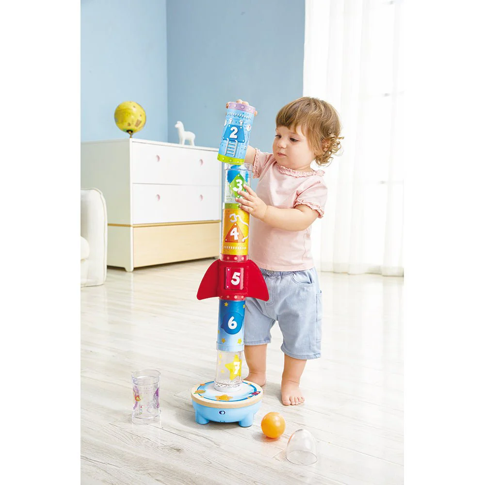 Hape - Rocket Ball Air Stacker - Image 2