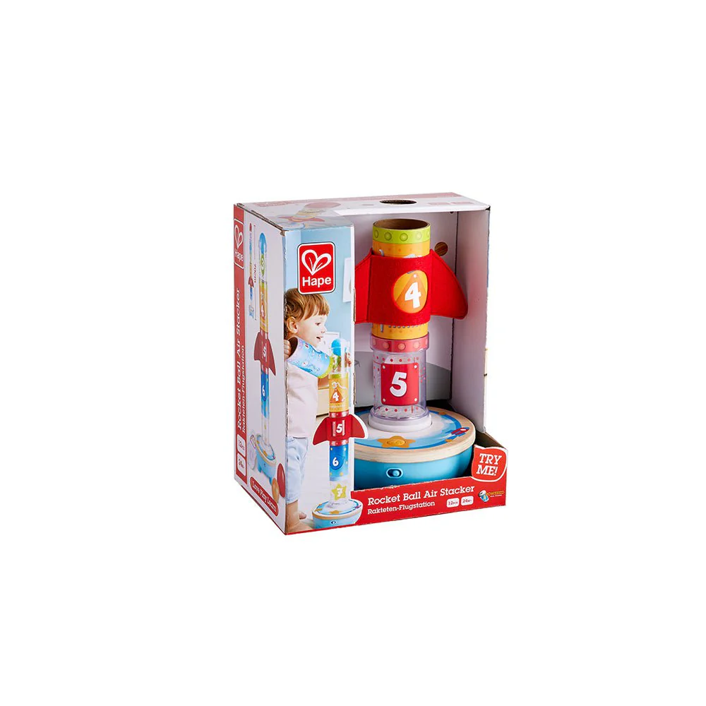 Hape - Rocket Ball Air Stacker - Image 5