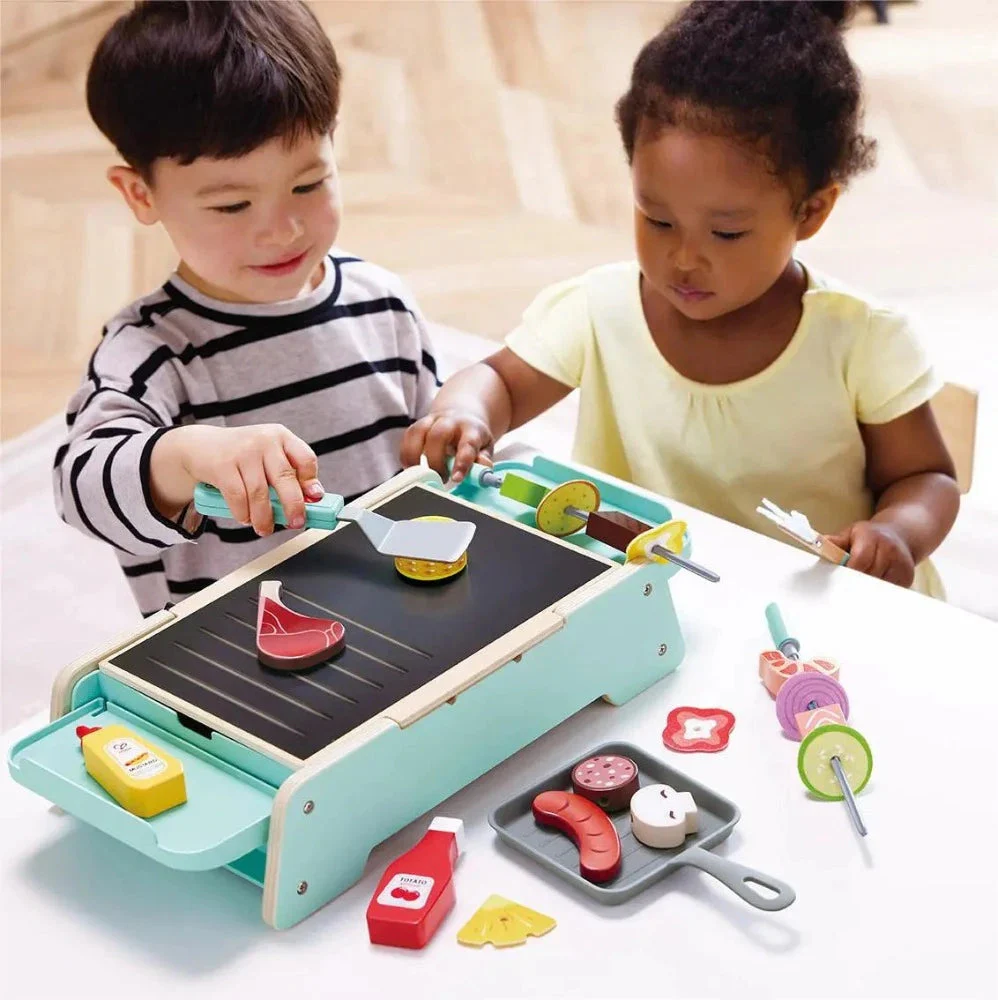 Hape - Sizzling Griddle & Grill BBQ Set - Image 4