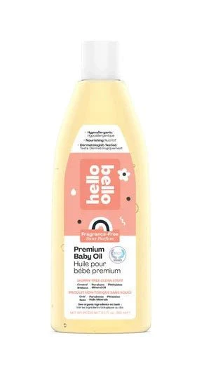 Hello Bello - Premium Baby Oil - 9.5 oz.