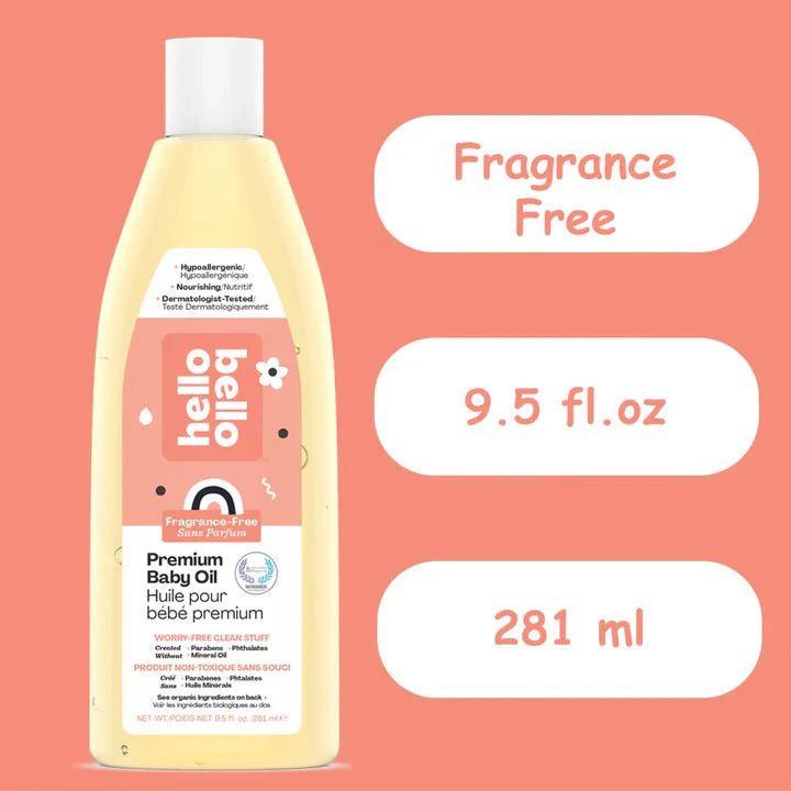 Hello Bello - Premium Baby Oil - 9.5 oz. - Image 2