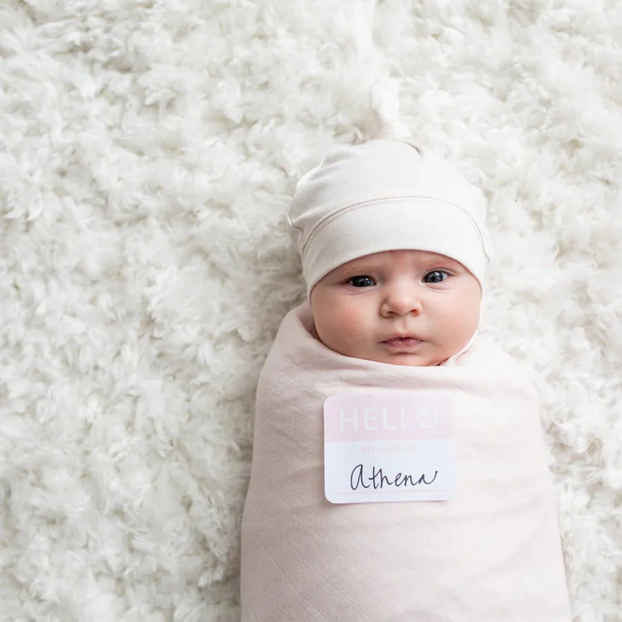 Lulujo - Hello World Blanket & Knotted Hat - Image 4
