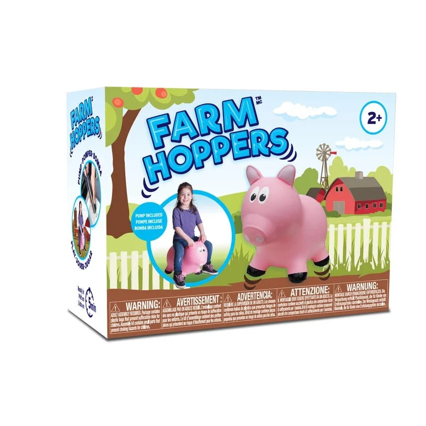 Hopper Town - Farm Hoppers Inflatable Bouncing Animal - Image 2