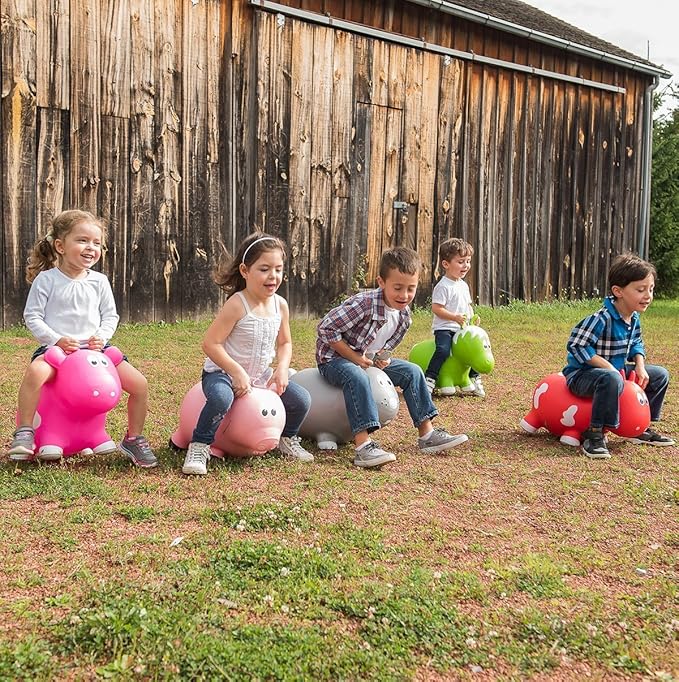 Hopper Town - Farm Hoppers Inflatable Bouncing Animal - Image 4