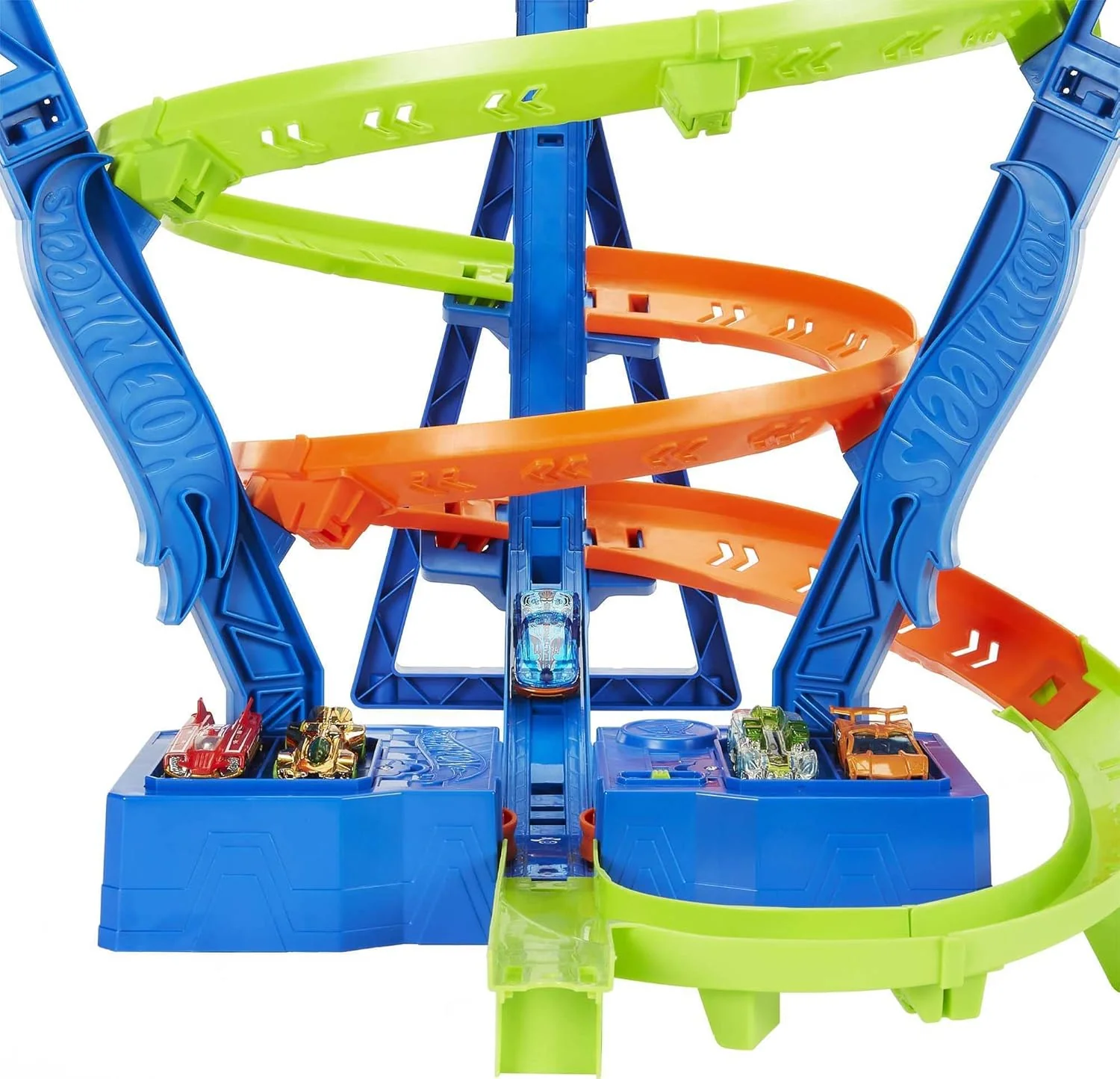 Hot Wheels - "Action" Spiral Speed Crash Set - Image 2