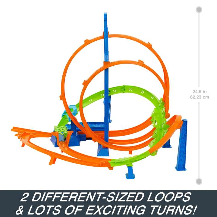 Hot Wheels - Epic Crash Dash - Motorized Booster Track Set - Image 3